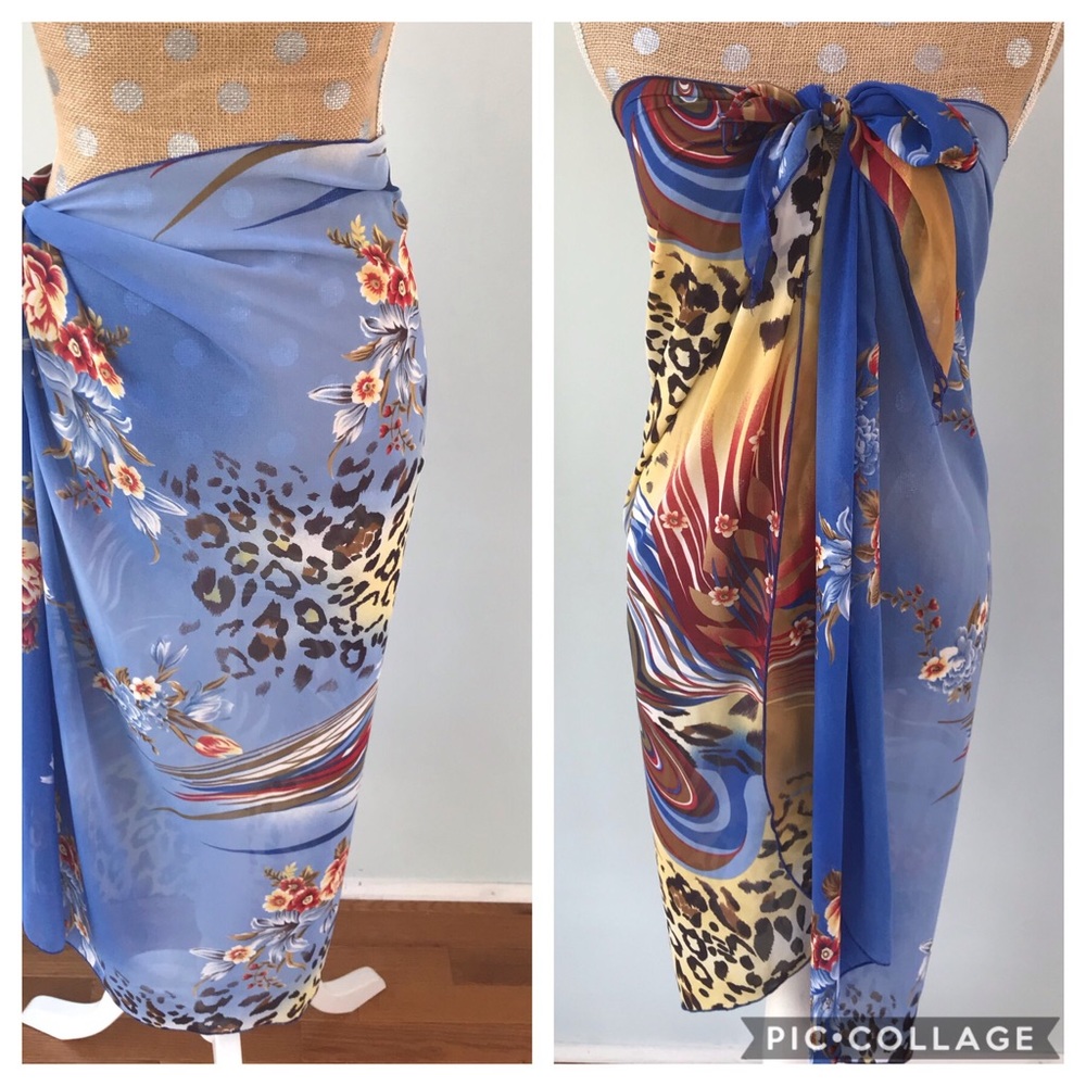 La Palapa sarong/beach coverup